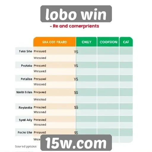 Comparação de Lobo Win com outros sites de apostas