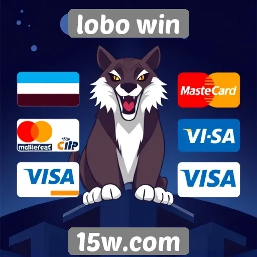 Métodos de pagamento disponíveis no lobo win são diversificados